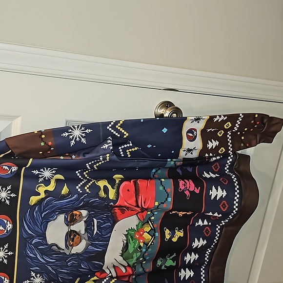 Jerry Garcia Grateful Dead Ugly Christmas Sweatshirt (3XL) - Picture 5 of 9